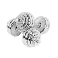 ราคา ชุดดัมเบล IRONTEC CHROME 30 กก. (1265526)