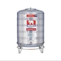 ราคา ถังเก็บน้ำสเตนเลส ก้นนูน JUMBO 1250 ลิตร (1270095)