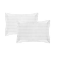 ราคา ปลอกหมอนหนุน DREAMERY CT300T STRIP FLANG 20X30 นิ้ว สีขาว (แพ็ก 2 ชิ้น) (1279127)