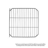 ราคา แผ่นประตูคอกสัตว์เลี้ยง PETUS ซี่ห่าง 2 ซม. 30x30 ซม. สีดำ (1287235)