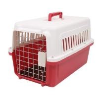 ราคา กรงสัตว์เลี้ยงพกพา PETUS 58 ซม. สีขาวแดง (1287257)