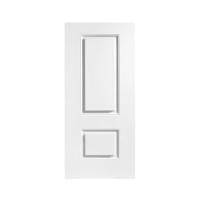 ราคา ประตูภายนอก UPVC ไม่เจาะลูกบิด ECO-DOOR UPVC2 90x200 ซม. สีขาว (1298089)