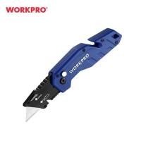 ราคา มีดพับอเนกประสงค์ด้ามจับไนลอน WORKPRO WP211008 (1311835)