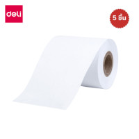 ราคา กระดาษสติ๊กเกอร์ความร้อน DELI 3202-WH-05 ขนาด 50X57 มม. สีขาว (5 ม้วน) (888134600582)