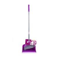 ราคา ชุดไม้กวาดพร้อมที่โกยผง BE WISH 10 นิ้ว สีม่วง (275886)