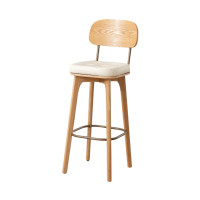 ราคา เก้าอี้บาร์ MY DOLLS HOUSE COCO 65 ซม. สีไม้อ่อน เบาะสีขาว (888125900212)