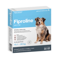 ราคา ยาหยอดกำจัดหมัดสุนัข FIPROLINE สำหรับสุนัข (น้ำหนัก 10.1-20 KG) (888223200005)