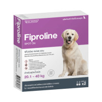 ราคา ยาหยอดกำจัดหมัดสุนัข FIPROLINE สำหรับสุนัข (น้ำหนัก 20.1-40 KG) (888223200007)