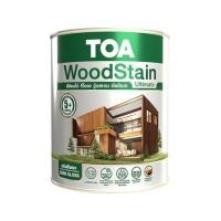 ราคา สีย้อมไม้ ชนิดกึ่งเงา TOA WOODSTAIN ULTIMATE US02 สีไม้สัก 1 แกลลอน (1306021)