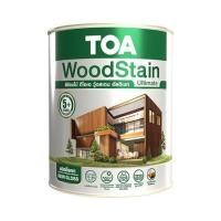 ราคา สีย้อมไม้ ชนิดกึ่งเงา TOA WOODSTAIN ULTIMATE US99 สีเงาใส 1 แกลลอน (1306023)