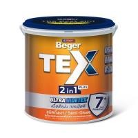 ราคา สีน้ำทาภายนอก ชนิดกึ่งเงา BEGER TEX 2IN1 BASE D 3.5 ลิตร (1309647)