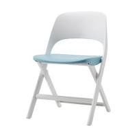 ราคา เก้าอี้พับ FURDINI MODA สีฟ้า/ขาว (1309693)