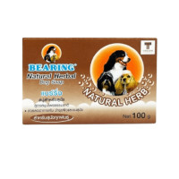 ราคา แชมพูสุนัข แบบก้อน BEARING สูตรสมุนไพร สำหรับสุนัขทุกสายพันธุ์ ขนาด 100 G. (888123700087)