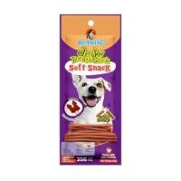 ราคา ขนมสุนัข BEARING เนื้อไก่อัดแท่ง สูตร JERKY TREATS SOFT SNACK รสตับย่างขนาด 50G (888123700099)