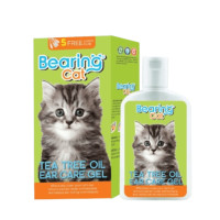 ราคา เจลเช็ดหูแมว BEARING CAT สูตร TEA TREE OIL EAR CARE GEL ขนาด 100ML (888123700119)