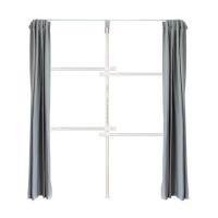 ราคา ราวแขวนผ้า 4 ราวแขวน TUGU R33PW-DG สีขาว (1224901)