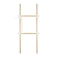 ราคา ราวแขวนผ้า 2 ราวแขวน TUGU R03M ลายไม้ (1225929)