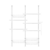 ราคา ราวแขวนผ้า 5 ราวแขวน 4 ตะกร้า TUGU R59PW สีขาว (1268972)