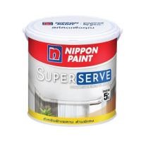ราคา สีน้ำทาฝ้า ชนิดด้าน NIPPON PAINT SUPER SERVE SS700 สีขาว 1 แกลลอน (1296193)