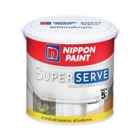 ราคา สีน้ำทาฝ้า ชนิดด้าน NIPPON PAINT SUPER SERVE SS800 สีขาว 1 แกลลอน (1296194)