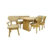 ราคา ชุดโต๊ะอาหาร 6 ที่นั่ง FURDINI SERIA สีน้ำตาล (1303842)