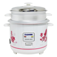 ราคา หม้อหุงข้าว KASHIWA รุ่น RC-114 ขนาด 1 ลิตร สีขาว/แดง (888155800149)