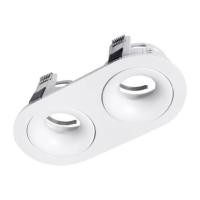 ราคา ดาวน์ไลท์ SL LIGHTING 588-2 สีขาว วงรี (888224900180)