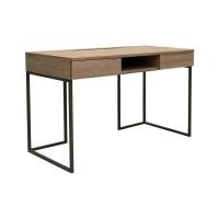 ราคา โต๊ะทำงานพร้อมที่ชาร์จUSB+ปลั๊กไฟ RINA HEY รุ่น WISE/120 สีน้ำตาลอ่อน (888122801565)