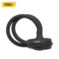 ราคา กุญแจจักรยาน DELI DL508042-BK-01 ล็อคกุญแจ ยาว 47ซม. สีดำ (888236700066)