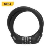 ราคา กุญแจจักรยาน DELI DL508041-BK-01 ล็อครหัส ยาว 47ซม. สีดำ (888236700064)