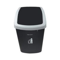 ราคา ถังขยะเหลี่ยมฝาสวิง DKW HH-206P ขนาด 50L สีเทาทึบ (1038888)