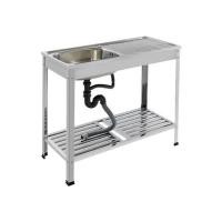 ราคา ซิงค์ขาตั้ง 1 หลุม 1 ที่พัก DYNA HOME FS-9643 JT สเตนเลส (1135919)