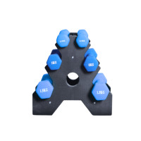 ราคา เซ็ตดัมเบล HOMEFITTOOLS ดัมเบล 3 คู่ SET 0.5/1/1.5 KG. สีน้ำเงิน (888139600540)