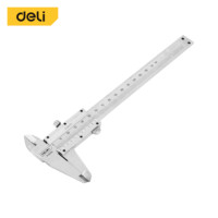 ราคา เวอร์เนียร์ DELI EDL92150-YL-01 สแตนเลส 6นิ้ว สีเงิน (888236700083)