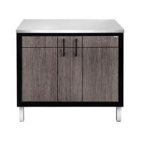 ราคา ตู้ตั้งพื้นท็อปเรียบ CABIN CHIC 90x85 ซม. สี GRAY OAK (1117630)
