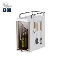 ราคา ชั้นลิ้นชักเก็บเครื่องปรุง 2 ชั้น KECH LULU สีขาว/ใส (1307814)