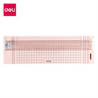 ราคา แท่นตัดกระดาษ DELI 14251-LRD-01 สีชมพู (สำหรับกระดาษ A4 ) (888134600621)