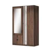 ราคา ตู้เสื้อผ้า 2 บานเปิด WISDOM DESIGN FURNITURE รุ่น W1219M 120 ซม. สีวอลนัท/หินอ่อน (888216600677)