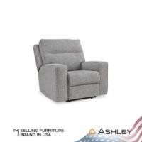 ราคา โซฟาปรับเอนไฟฟ้า 1 ที่นั่ง พร้อมพนักพิงศีรษะปรับได้ ASHLEY FURNITURE HOMESTORE รุ่น BISCOE/1RM สีเทาอ่อน (888122802315)
