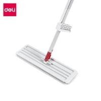 ราคา ไม้ม็อบไมโครไฟเบอร์ดันฝุ่น 2IN1 DELI VS1403-GR-01 36 ซม. สีขาว (888134600627)