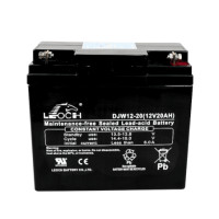 ราคา แบตเตอรี่แห้ง LEOCH DJW12-20 (12V 20AH) สำหรับเครื่องสำรองไฟฟ้า UPS (888224000052)