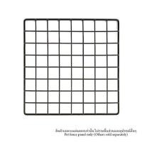 ราคา แผ่นคอกสัตว์เลี้ยง PETUS ซี่ห่าง 4 ซม. 35X35 ซม. สีดำ (1287234)