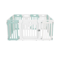 ราคา คอกกั้นสุนัข HOSTTAIL รุ่น PET HOME ไซต์ XL สี เขียว-ขาว (888229100005)