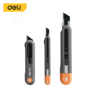 ราคา คัตเตอร์ DELI EHT4003C-OR-01 แพ็ค 3ชิ้น สีส้ม (888236700117)