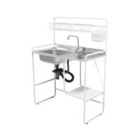 ราคา ซิงค์ขาตั้ง 1 หลุม 1 ที่พัก DYNA HOME DH-10050-C14 สีเงิน (1311253)