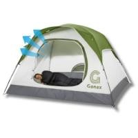 ราคา เต็นท์ THAI ADVENTURE รุ่น GONEX 2 MEN สีเขียว สำหรับ 1-2 คน (888113100057)