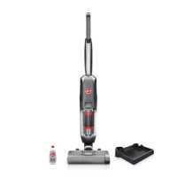 ราคา เครื่องดูดฝุ่น ถูพื้น ด้ามจับ HOOVER STREAMLINE ทำความสะอาดชิดขอบผนัง และระบบทำความสะอาดด้วยตัวเอง (สายไฟยาว 7.6 เมตร) สีเทาดำ (888218000025)