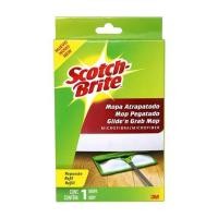 ราคา หัวม็อบดันฝุ่นผ้าไมโครไฟเบอร์ SCOTCH-BRITE 5.5 นิ้ว สีเขียว (233640)