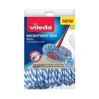 ราคา ผ้าม็อบไมโครไฟเบอร์ VILEDA MICROTWIST MAX สีฟ้า/ขาว (1216602)