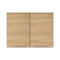 ราคา ตู้แขวนคู่ KITZCHO LUCIDA 80x60 ซม. สี HONEY OAK (1221092)